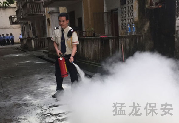 南宁保安应急消防训练